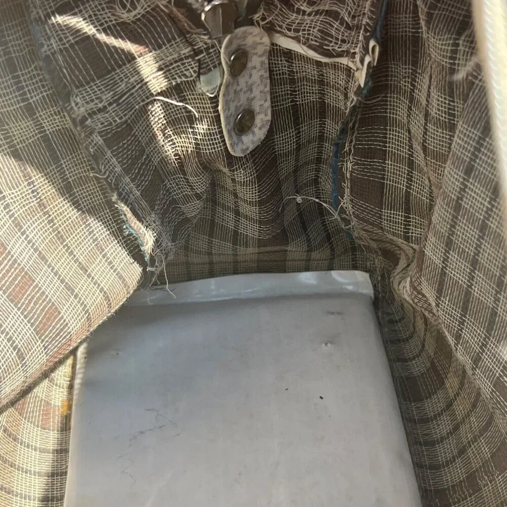 Vintage 1970's  Johnny Tours Flight Attendant Okinawa Shoulder Bag Carry-On - Picture 13 of 16